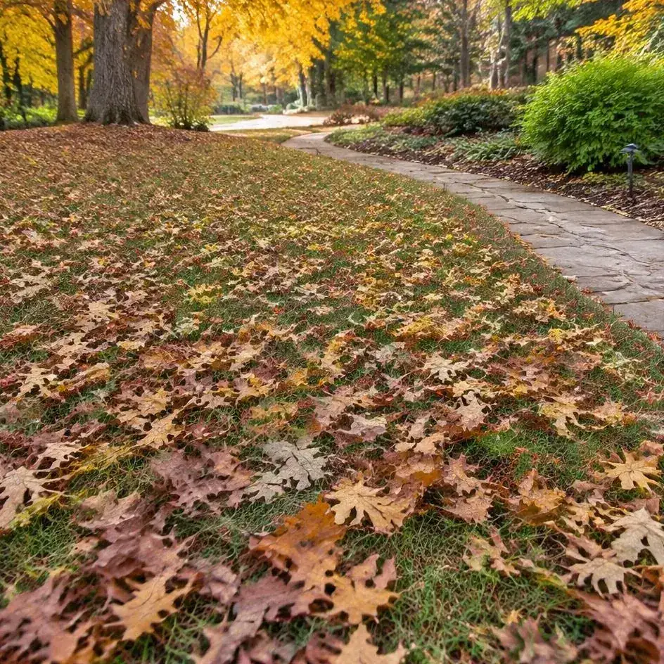 Seasonal lawn and leaf cleanup ideas